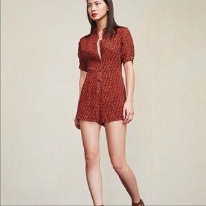 Reformation Gilly Jumpsuit Romper